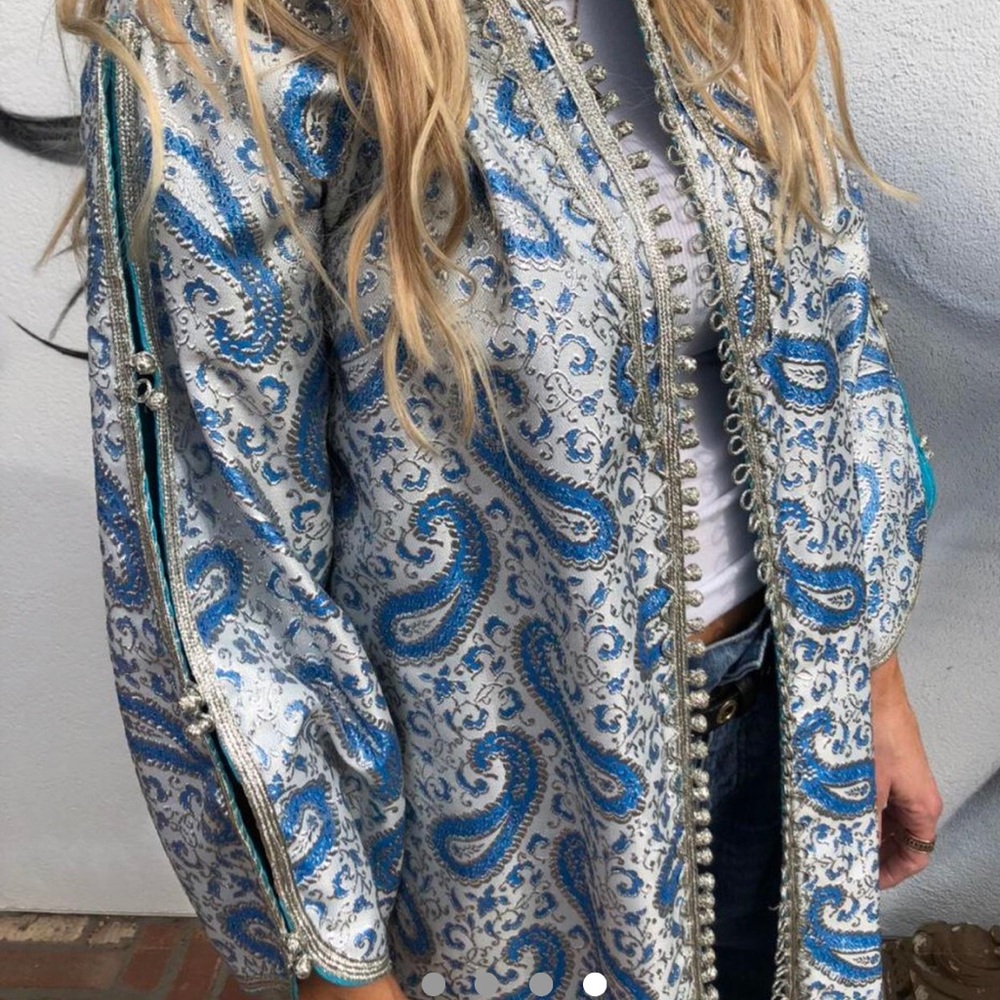 Gorgeous vintage brocade duster jacket
Bohemian jacket festivalwear - Picture 3 of 5
